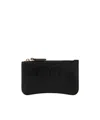Alexander Mcqueen Logo-debossed Leather Wallet In Black