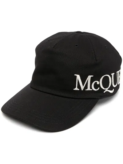 Alexander Mcqueen Black Baseball Hat