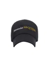 Alexander Mcqueen Baseball Hat With Logo In Black