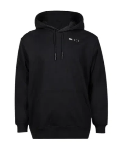 Alexander Mcqueen Logo-embroidered Cotton Hoodie In Black