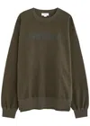 Alexander Mcqueen Alexander Mc Queen Sweatshirt With Logo In Green