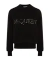 Alexander Mcqueen Sweater In Black