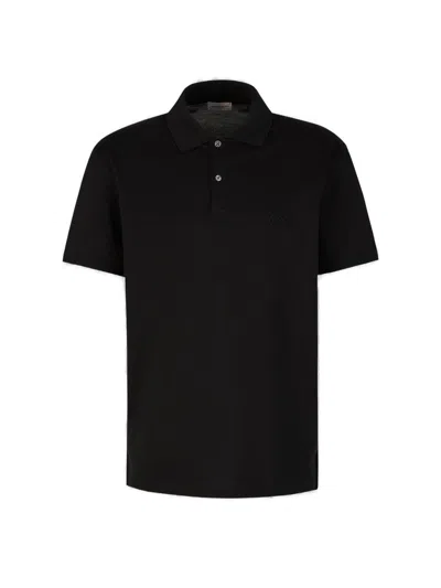 ALEXANDER MCQUEEN LOGO EMBROIDERED POLO SHIRT