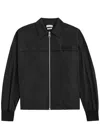 Alexander Mcqueen Alexander Mc Queen Lightweight Zipped Jacket Black In Black