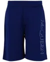 Alexander Mcqueen Men's Shorts With Embroidered Logo