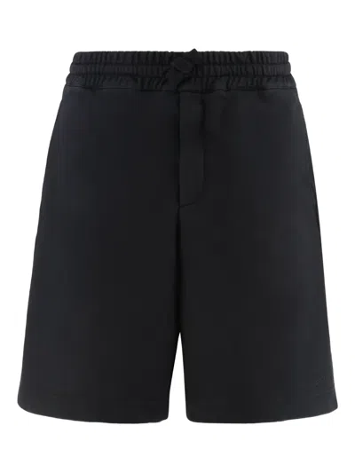 ALEXANDER MCQUEEN LOGO-EMBROIDERED SHORTS
