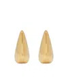 Alexander Mcqueen Thorn Claw Earrings In Yellow