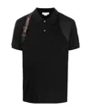 Alexander Mcqueen Shoulder Strap T-shirt In Black