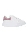 Alexander Mcqueen Logo Lace Up Casual Sports Shoes In White