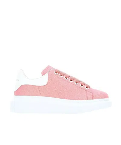 ALEXANDER MCQUEEN LOGO-LACING CASUAL SNEAKERS