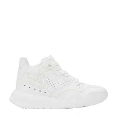 ALEXANDER MCQUEEN LOGO LOW-CUT SNEAKERS