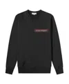 Alexander Mcqueen Logo-patch Sweatshirt In Black