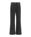 Alexander Mcqueen Low-rise Baggy Jeans In Black