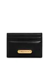 ALEXANDER MCQUEEN LOGO PLAQUE CARD CASE