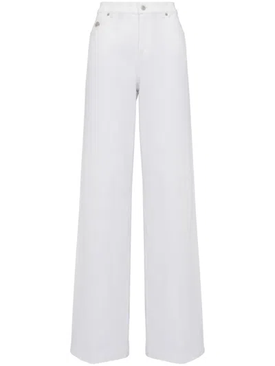 ALEXANDER MCQUEEN LOGO-PLAQUE JEANS