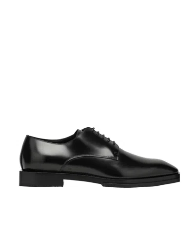 ALEXANDER MCQUEEN ALEXANDER MCQUEEN ROUND-TOE LACE-UP DERBY SHOES