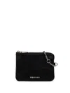 Alexander Mcqueen Logo-plaque Wallet In Black
