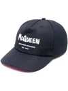 Alexander Mcqueen Alexander Mc Queen Graffiti Logo Hat In 蓝色