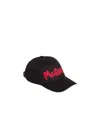 Alexander Mcqueen Men's Hat New Graffiti In Black