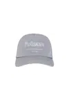 Alexander Mcqueen Logo Printed Baseball Cap In Gray