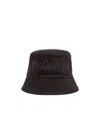 Alexander Mcqueen Logo-print Bucket Hat In Black