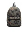 Alexander Mcqueen Logo-print Camouflage Backpack In Black