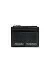 Alexander Mcqueen Men's Card Holder In Black