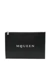 Alexander Mcqueen Logo-print Clutch Bag