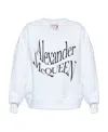 Alexander Mcqueen Sweatshirts In White