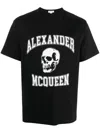 Alexander Mcqueen Alexander Mc Queen Skull T Shirt In Black