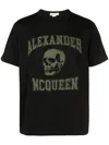 Alexander Mcqueen Alexander Mc Queen Skull T Shirt In Black