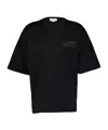 Alexander Mcqueen Logo-print Cotton T-shirt In Black