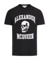 Alexander Mcqueen Alexander Mc Queen Skull T Shirt In Black