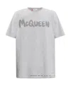 Alexander Mcqueen Alexander Mc Queen Graffiti T Shirt In White