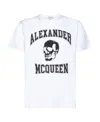 Alexander Mcqueen Alexander Mc Queen Skull T Shirt In White