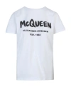 Alexander Mcqueen White Cotton Tops & T-shirt In White