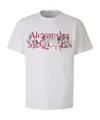 Alexander Mcqueen Mcqueen Skeleton Graphic T-shirt In White