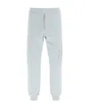 Alexander Mcqueen Logo-print Cotton Track Pants In Gray