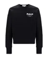 Alexander Mcqueen Logo-print Crewneck Sweatshirt In Black