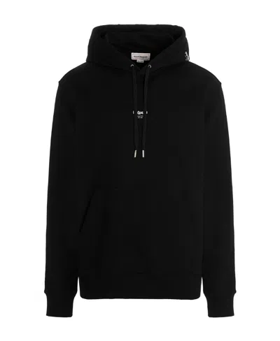 Alexander Mcqueen Logo-print Detail Hoodie In Black