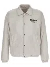 Alexander Mcqueen Sand Polyester Padded Jacket In White