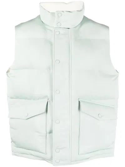 ALEXANDER MCQUEEN LOGO-PRINT GILET