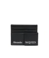 Alexander Mcqueen Men's Card Holder In Black