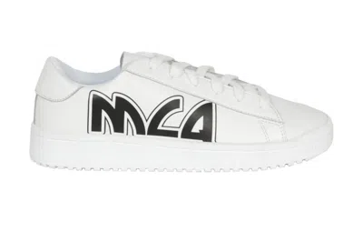 Pre-owned Alexander Mcqueen Logo Print Low-top Sneaker White (women's)