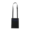 Alexander Mcqueen Logo-print Messenger Bag In Black