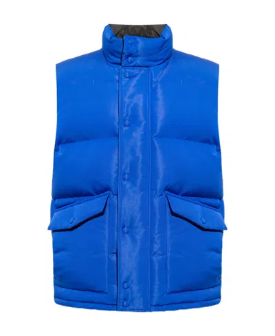 ALEXANDER MCQUEEN ALEXANDER MCQUEEN LOGO PRINTED ZIPPED JACKET