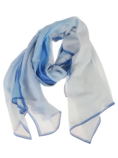 Alexander Mcqueen Logo Print Scarf In Neutral