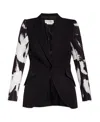 Alexander Mcqueen Logo-print Single-breasted Blazer