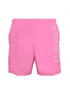 Alexander Mcqueen Swim Trunks In Pink