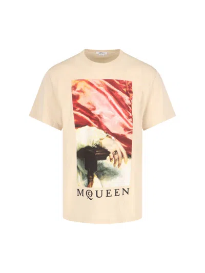 ALEXANDER MCQUEEN LOGO PRINT T-SHIRT
